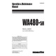 Komatsu WA480-5-H (SN from H60409) 4WD Wheeled Loaders (Germany) Operate and Maintenance manual (VEAM190200)