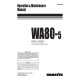 Komatsu WA80-5 (SN from H50051) 4WD Wheeled Loaders (Germany) Operate and Maintenance manual (VEAM260200)