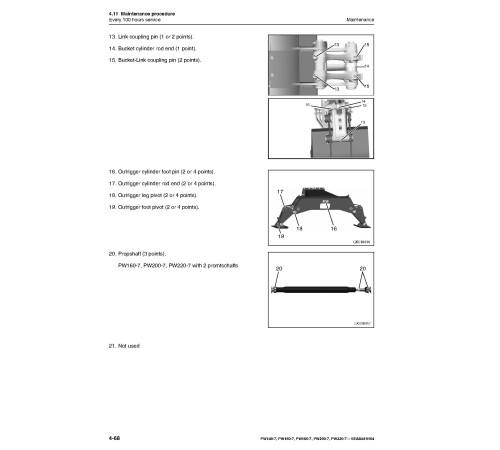 Komatsu PW140-7, PW160-7, PW180-7, PW200-7, PW220-7 (SN:H55051-) Wheeled Excavators (EU) Operate and Maintenance manual (VEAM410104) Komatsu PW140-7, PW160-7, PW180-7, PW200-7, PW220-7 (SN:H55051-) Wheeled Excavators (EU) Operate and Maintenance manual (VEAM410104)