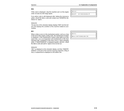 Komatsu WA150PZ-6, WA200PZ-6, WA250PZ-6 and WA320PZ-6 4WD Wheeled Loaders (Germany) Operate and Maintenance manual (VEAM610200) Komatsu WA150PZ-6, WA200PZ-6, WA250PZ-6 and WA320PZ-6 4WD Wheeled Loaders (Germany) Operate and Maintenance manual (VEAM610200)