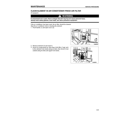 Komatsu WA380-5-H (SN from H50051) 4WD Wheeled Loaders (Germany) Operate and Maintenance manual (VEAM920100) Komatsu WA380-5-H (SN from H50051) 4WD Wheeled Loaders (Germany) Operate and Maintenance manual (VEAM920100)