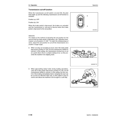 Komatsu WA470-6 (SN from H50051) 4WD Wheeled Loaders (Germany) Operate and Maintenance manual (VEAM946102) Komatsu WA470-6 (SN from H50051) 4WD Wheeled Loaders (Germany) Operate and Maintenance manual (VEAM946102)