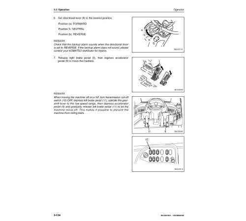 Komatsu WA430-6 (SN from H60266) 4WD Wheeled Loaders (Germany) Operate and Maintenance manual (VEAM948102) Komatsu WA430-6 (SN from H60266) 4WD Wheeled Loaders (Germany) Operate and Maintenance manual (VEAM948102)