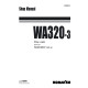 Komatsu WA320-3 (SN from H20051) 4WD Wheeled Loaders (Germany) Workshop Manual (VEBM450104)
