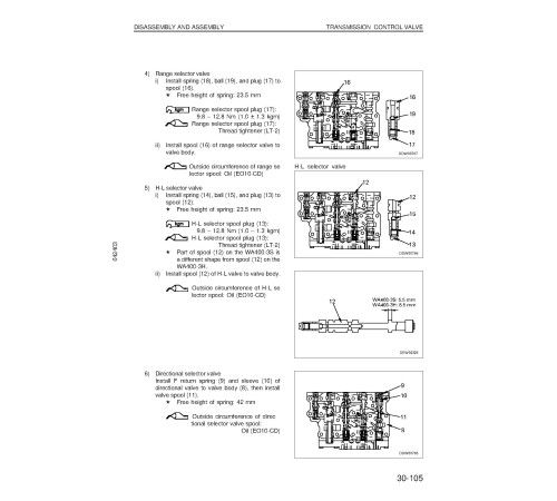 Komatsu WA420-3 (SN from H30051) 4WD Wheeled Loaders (Germany) Workshop Manual (VEBM470104) Komatsu WA420-3 (SN from H30051) 4WD Wheeled Loaders (Germany) Workshop Manual (VEBM470104)