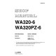 Komatsu WA320-6 (SN from 70001), WA320PZ-6 (SN from 70092, H00051-) 4WD Wheeled Loaders (Germany) Workshop Manual (VEBM620100)