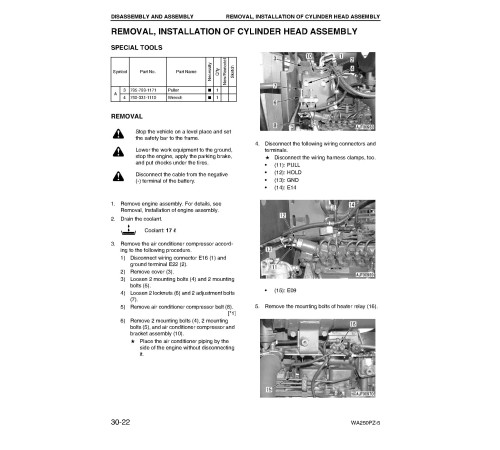 Komatsu WA250PZ-5 (SN from H50051) 4WD Wheeled Loaders (Germany) Workshop Manual (VEBM945100) Komatsu WA250PZ-5 (SN from H50051) 4WD Wheeled Loaders (Germany) Workshop Manual (VEBM945100)