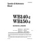 Komatsu WB140-2, WB140-2-T and WB150-2 Backhoe Loaders Operate and Maintenance manual (WEAD000902)
