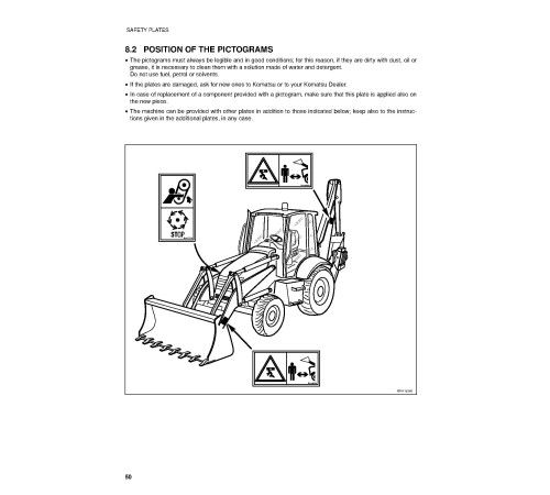 Komatsu WB140-2, WB140-2-T and WB150-2 Backhoe Loaders Operate and Maintenance manual (WEAD000902) Komatsu WB140-2, WB140-2-T and WB150-2 Backhoe Loaders Operate and Maintenance manual (WEAD000902)