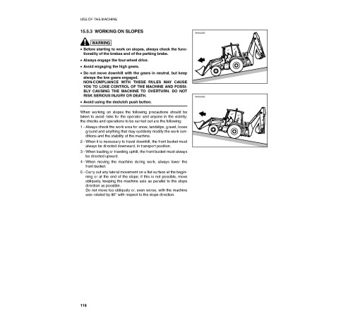 Komatsu WB140-2 and WB150-2 Backhoe Loaders (Italy) Operate and Maintenance manual (WEAD000904) Komatsu WB140-2 and WB150-2 Backhoe Loaders (Italy) Operate and Maintenance manual (WEAD000904)