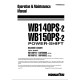 Komatsu WB140PS-2 and WB150PS-2 Backhoe Loaders (Italy) Operate and Maintenance manual (WEAD002203)