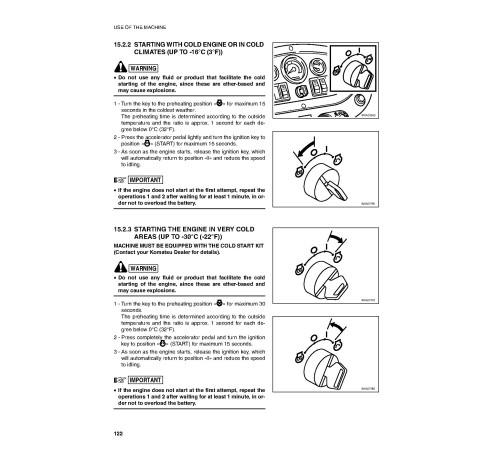 Komatsu WB140PS-2 and WB150PS-2 Backhoe Loaders (Italy) Operate and Maintenance manual (WEAD002203) Komatsu WB140PS-2 and WB150PS-2 Backhoe Loaders (Italy) Operate and Maintenance manual (WEAD002203)