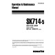 Komatsu SK714-5 (SN: 37AF01701-01875) Skid Steer Loaders (Italy) Operate and Maintenance manual (WEAD003503)