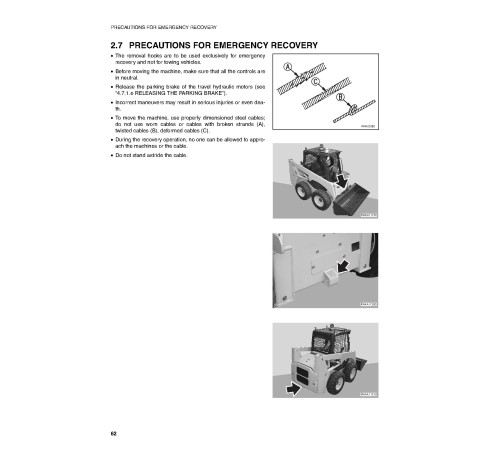Komatsu SK714-5 (SN: 37AF01701-01875) Skid Steer Loaders (Italy) Operate and Maintenance manual (WEAD003503) Komatsu SK714-5 (SN: 37AF01701-01875) Skid Steer Loaders (Italy) Operate and Maintenance manual (WEAD003503)