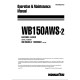 Komatsu WB150AWS-2 (SN from 150F80001) Backhoe Loaders (Italy) Operate and Maintenance manual (WEAD003700)