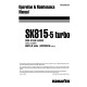 Komatsu SK815-5 turbo (SN: 37BTF00156-00223) Skid Steer Loaders (Italy) Operate and Maintenance manual (WEAD005301)