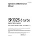 Komatsu SK1026-5 turbo (SN. from 37CTF50001) Skid Steer Loaders (Italy) Operate and Maintenance manual (WEAD006800)