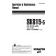 Komatsu SK815-5 (SN from 37BF00902) Skid Steer Loaders (Italy) Operate and Maintenance manual (WEAM003403)
