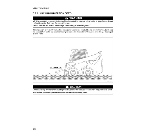 Komatsu SK818-5 (SN from 37BF50111) Skid Steer Loaders (Italy) Operate and Maintenance manual (WEAM004502) Komatsu SK818-5 (SN from 37BF50111) Skid Steer Loaders (Italy) Operate and Maintenance manual (WEAM004502)