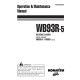 Komatsu WB93R-5 (SN from F50003) Backhoe Loaders Operators Manual (WEAM006000)