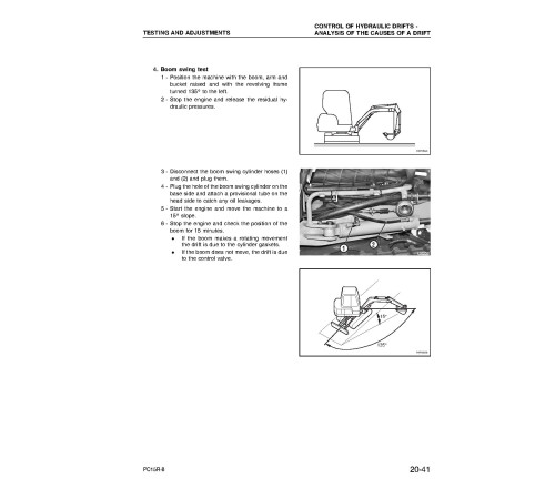 Komatsu PC15R-8 (SN from F21803) Crawler Excavators (Italy) Workshop Manual (WEBD002800) Komatsu PC15R-8 (SN from F21803) Crawler Excavators (Italy) Workshop Manual (WEBD002800)