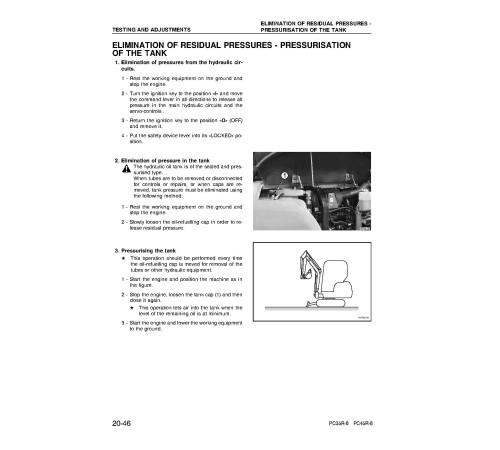 Komatsu PC35R-8 (SN: F20518-20931) and PC45R-8 (SN: F20666-21250) Crawler Excavators (Japan) Workshop Manual (WEBD003000) Komatsu PC35R-8 (SN: F20518-20931) and PC45R-8 (SN: F20666-21250) Crawler Excavators (Japan) Workshop Manual (WEBD003000)