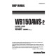 Komatsu WB150AWS-2 (SN from 150F80001) Backhoe Loaders (Italy) Workshop Manual (WEBD003301)