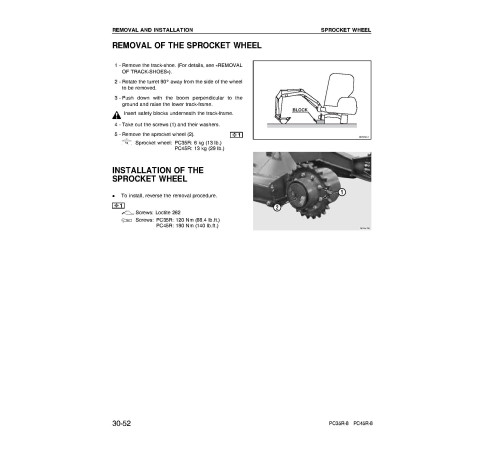Komatsu PC35R-8 (SN from F20932) and PC45R-8 (SN from F21251) Crawler Excavators (Japan) Workshop Manual (WEBD003900) Komatsu PC35R-8 (SN from F20932) and PC45R-8 (SN from F21251) Crawler Excavators (Japan) Workshop Manual (WEBD003900)