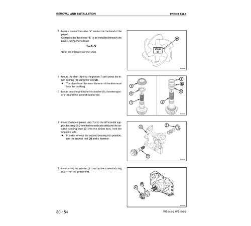 Komatsu WB140-2 and WB150-2 Backhoe Loaders (Italy) Workshop Manual (WEBD004601) Komatsu WB140-2 and WB150-2 Backhoe Loaders (Italy) Workshop Manual (WEBD004601)