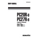 Komatsu PC20R-8 (SN: F30001-30790) and PC27R-8 (SN: F30001-31102) Crawler Excavators (Italy) Workshop Manual (WEBM000200)
