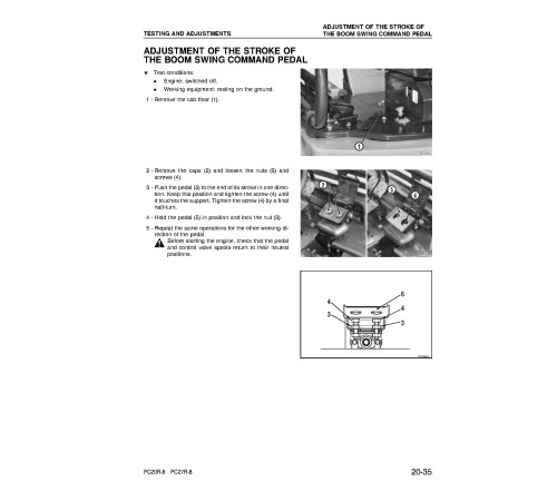 Komatsu PC20R-8 (SN: F30001-30790) and PC27R-8 (SN: F30001-31102) Crawler Excavators (Italy) Workshop Manual (WEBM000200) Komatsu PC20R-8 (SN: F30001-30790) and PC27R-8 (SN: F30001-31102) Crawler Excavators (Italy) Workshop Manual (WEBM000200)