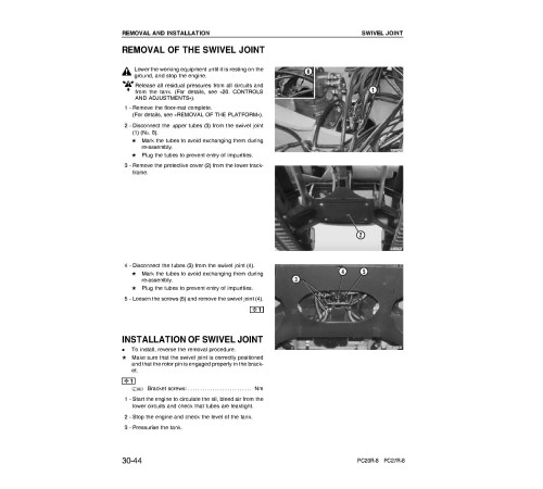 Komatsu PC20R-8 (SN: F30001-30790) and PC27R-8 (SN: F30001-31102) Crawler Excavators (Italy) Workshop Manual (WEBM000200) Komatsu PC20R-8 (SN: F30001-30790) and PC27R-8 (SN: F30001-31102) Crawler Excavators (Italy) Workshop Manual (WEBM000200)