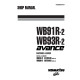 Komatsu WB91R-2 (SN from 91F20145) and WB93R-2 (SN from 93F23453) Backhoe Loaders Workshop Manual (WEBM000404)