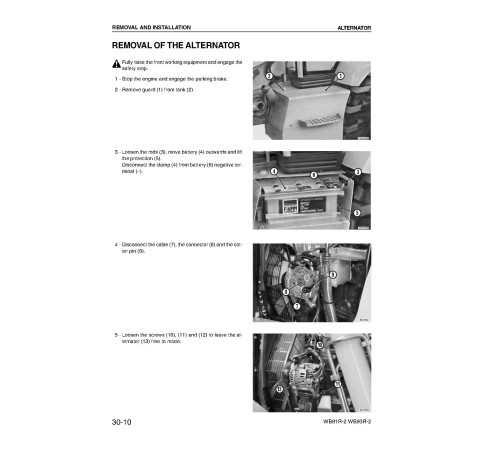 Komatsu WB91R-2 (SN from 91F20145) and WB93R-2 (SN from 93F23453) Backhoe Loaders Workshop Manual (WEBM000404) Komatsu WB91R-2 (SN from 91F20145) and WB93R-2 (SN from 93F23453) Backhoe Loaders Workshop Manual (WEBM000404)