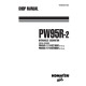 Komatsu PW95R-2 Wheeled Excavators (Italy) Workshop Manual (WEBM001802)
