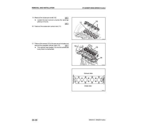 Komatsu SK818-5 (SN from 50111) and SK820-5 turbo (SN from 50112) Skid Steer Loaders (Italy) Workshop Manual (WEBM005001) Komatsu SK818-5 (SN from 50111) and SK820-5 turbo (SN from 50112) Skid Steer Loaders (Italy) Workshop Manual (WEBM005001)