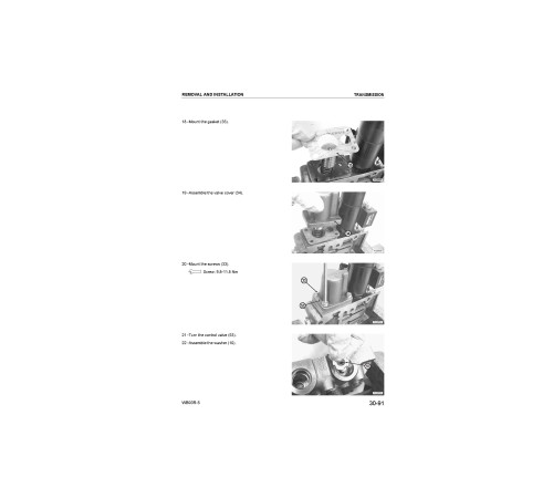 Komatsu WB93R-5 (SN from F50003) Backhoe Loaders Workshop Manual (WEBM005800) Komatsu WB93R-5 (SN from F50003) Backhoe Loaders Workshop Manual (WEBM005800)