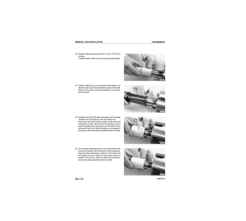 Komatsu WB97R-5 (SN from F50003) Backhoe Loaders Workshop Manual (WEBM006300) Komatsu WB97R-5 (SN from F50003) Backhoe Loaders Workshop Manual (WEBM006300)