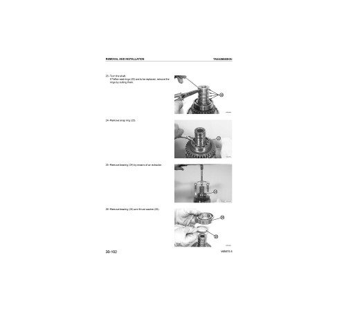 Komatsu WB97S-5 (SN from F00003) Backhoe Loaders Workshop Manual (WEBM007500) Komatsu WB97S-5 (SN from F00003) Backhoe Loaders Workshop Manual (WEBM007500)