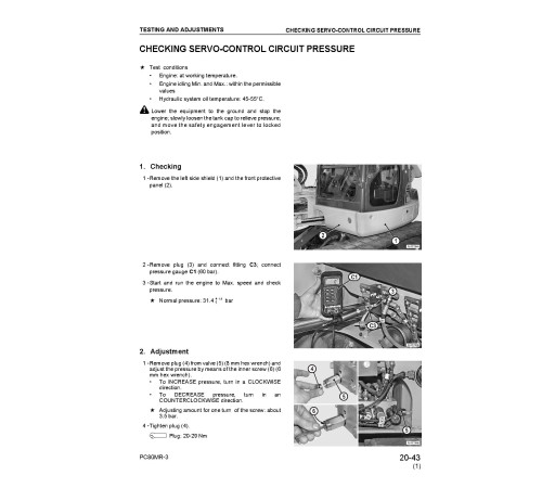 Komatsu PC80MR-3 (SN from F00003) Crawler Excavators (Italy) Workshop Manual (WEBM008601) Komatsu PC80MR-3 (SN from F00003) Crawler Excavators (Italy) Workshop Manual (WEBM008601)
