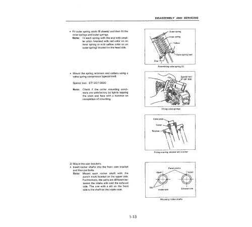 Komatsu Nissan Z24(ZB) Diesel Engines (Applicable for FD20HD/25HD/30HD-11 Forklift Trucks) Workshop Manual (Z24(ZB)-BE1)