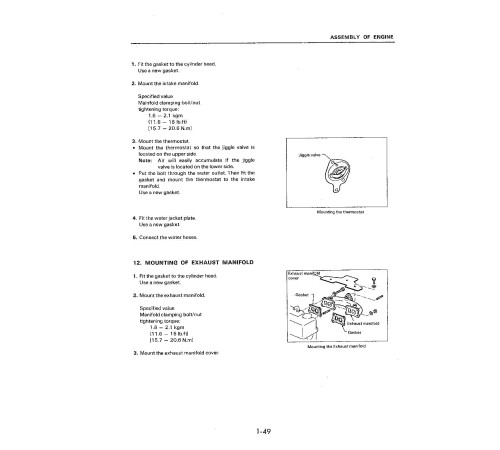 Komatsu Nissan Z24(ZB) Diesel Engines (Applicable for FD20HD/25HD/30HD-11 Forklift Trucks) Workshop Manual (Z24(ZB)-BE1)